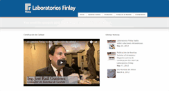 Desktop Screenshot of labfinlay.com